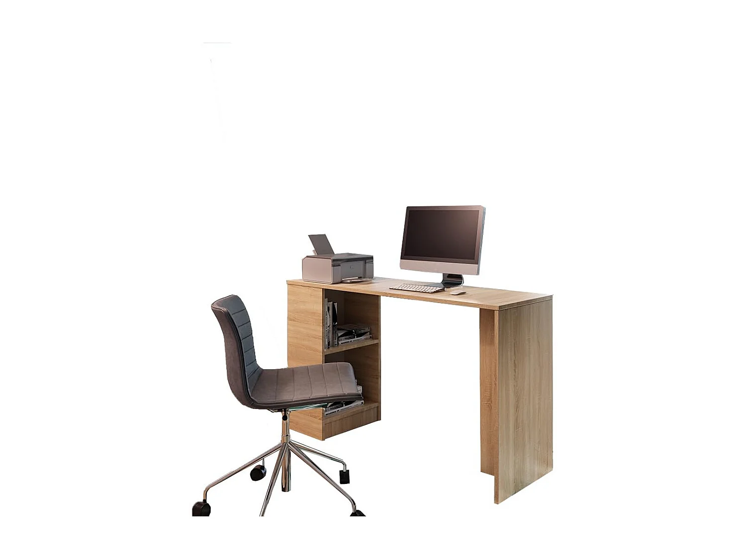 Bureau B-2 chêne Sonoma