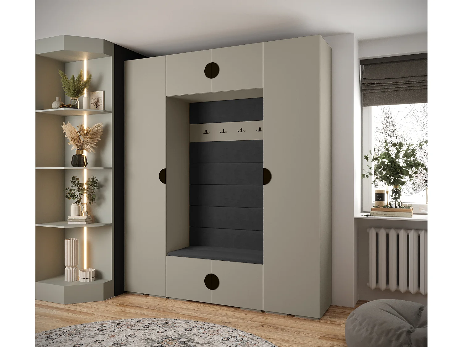 Kast met draaideuren Inova 4 set 13