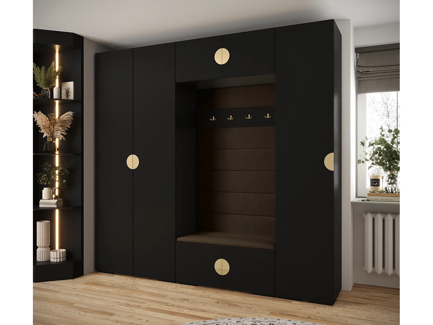 Armoire à portes battantes Inova 4 ensemble 8