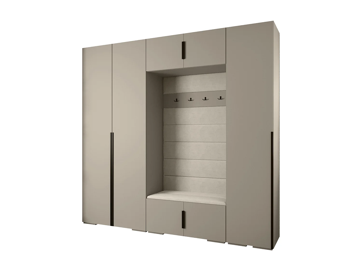 Armoire à portes battantes Inova 1 ensemble 8