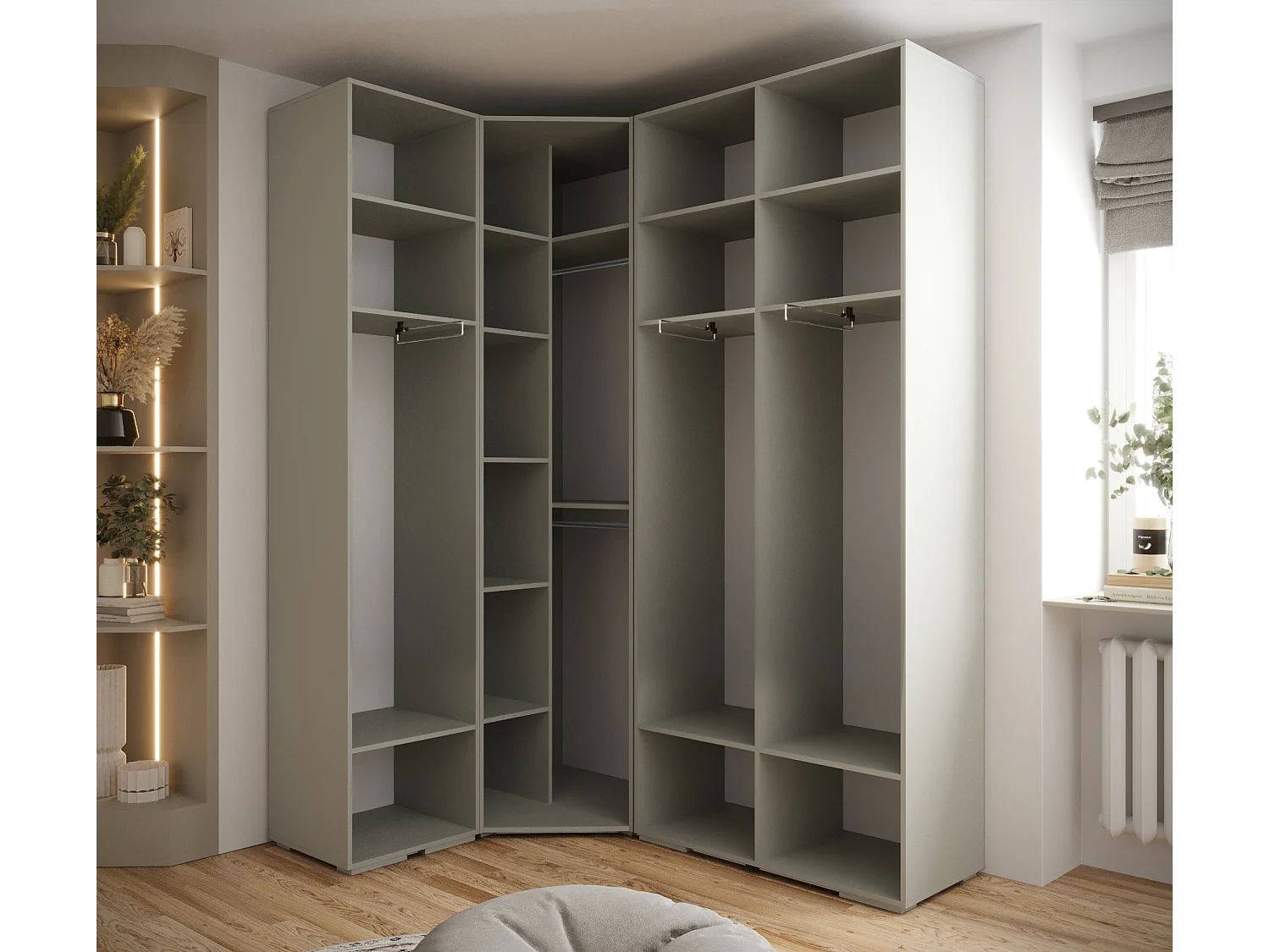 Armoire à portes battantes Inova 1 ensemble 3