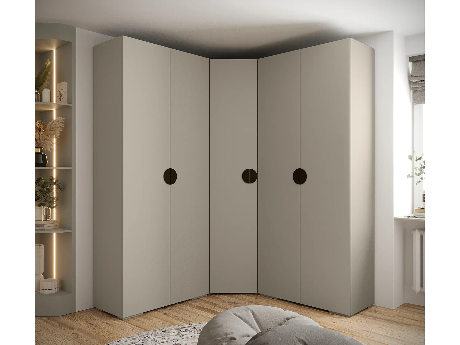 Armoire à portes battantes Inova 4 ensemble 5