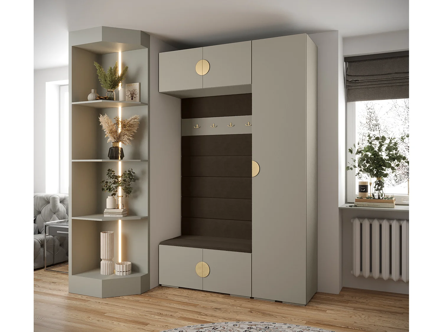 Armoire à portes battantes Inova 4 ensemble 19