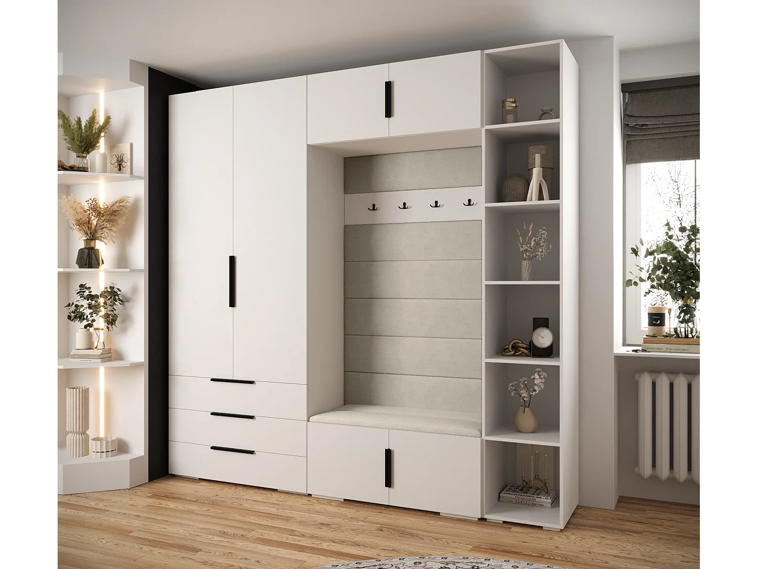 Armoire à portes battantes Inova 1 ensemble 10