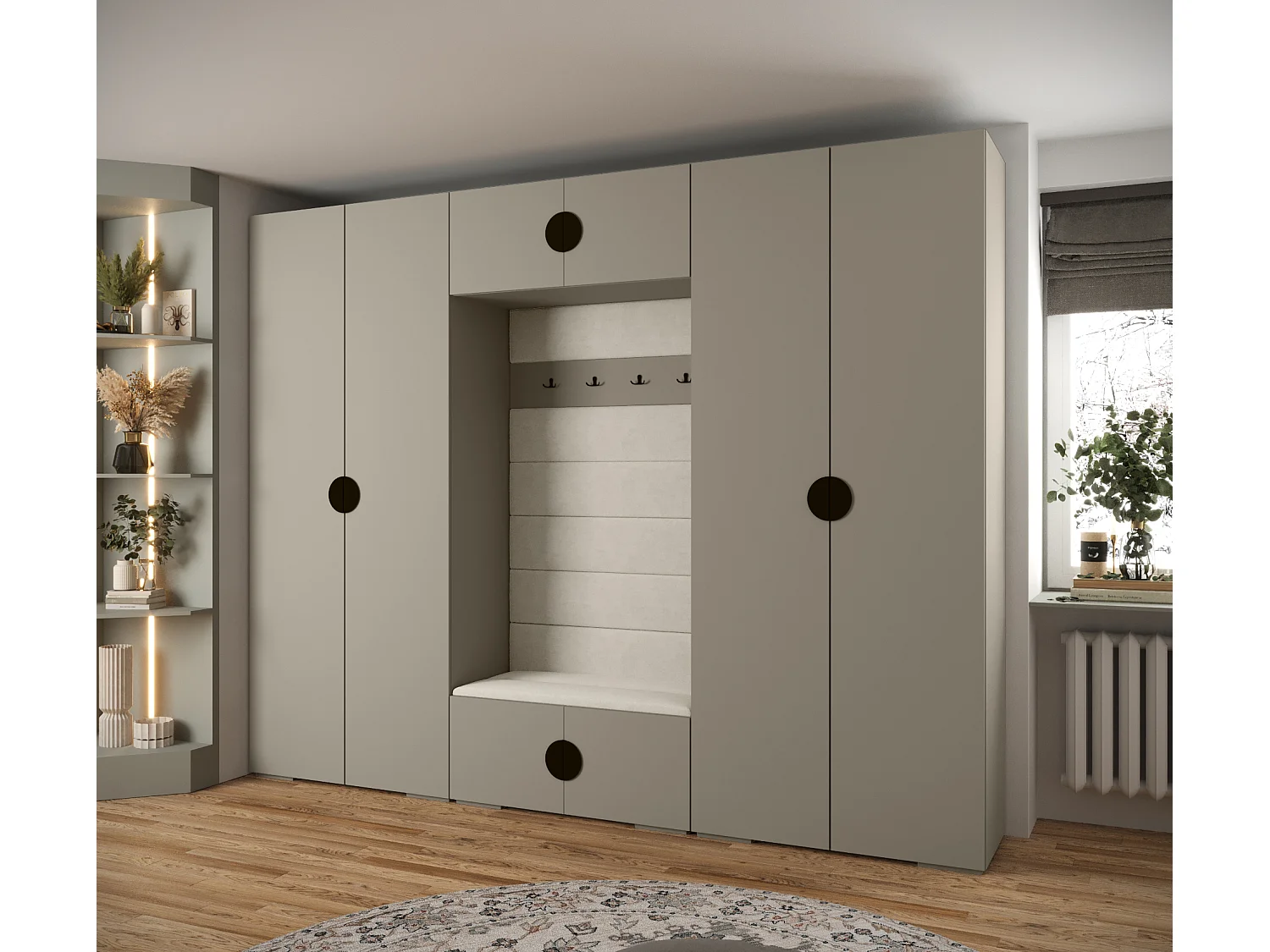 Armoire à portes battantes Inova 4 ensemble 9