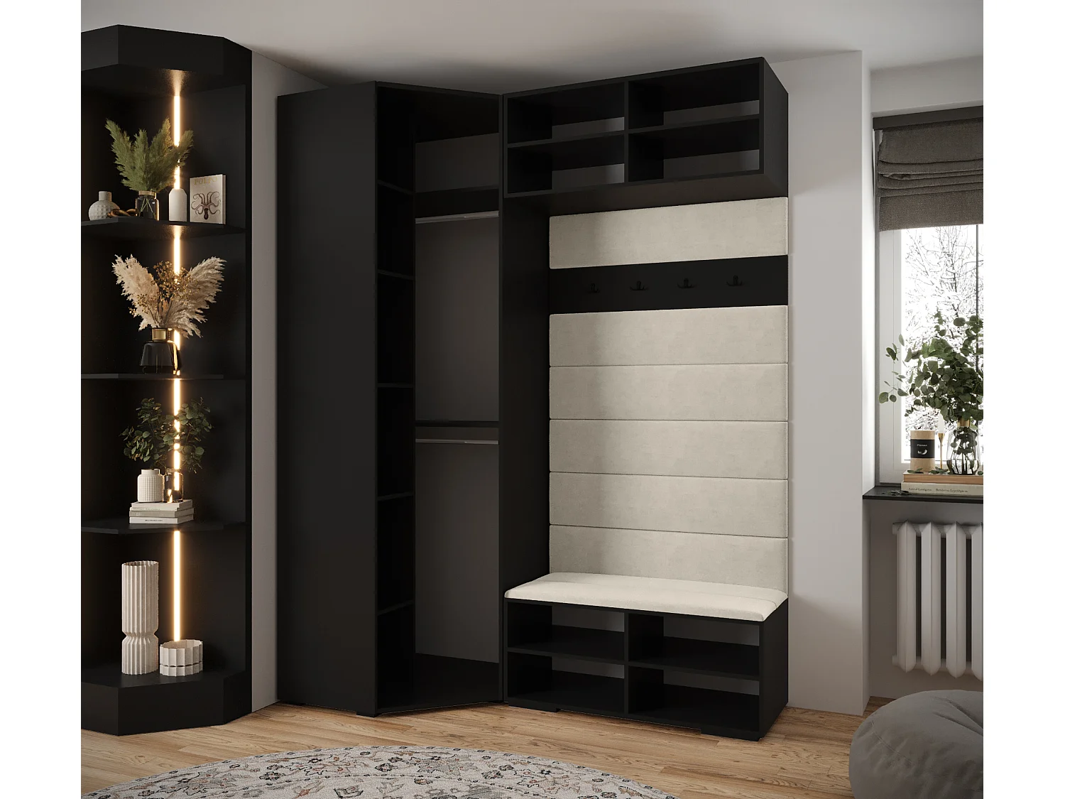 Armoire à portes battantes Inova 4 ensemble 21