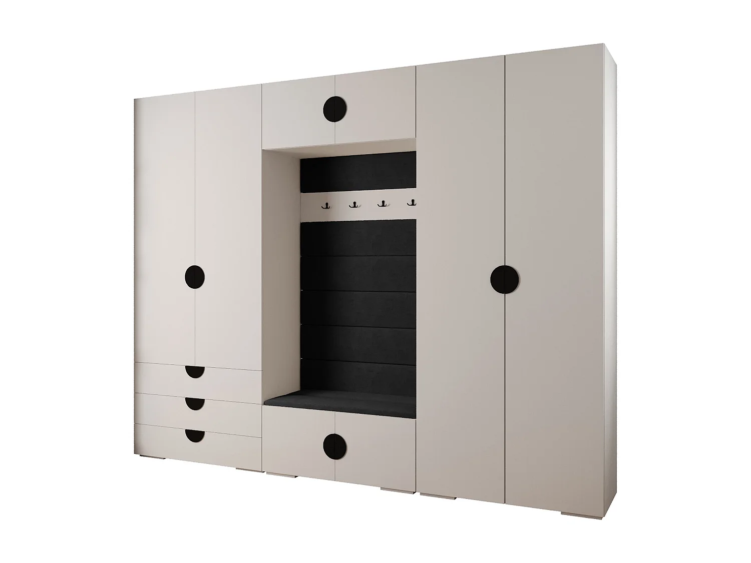 Armoire à portes battantes Inova 4 ensemble 14