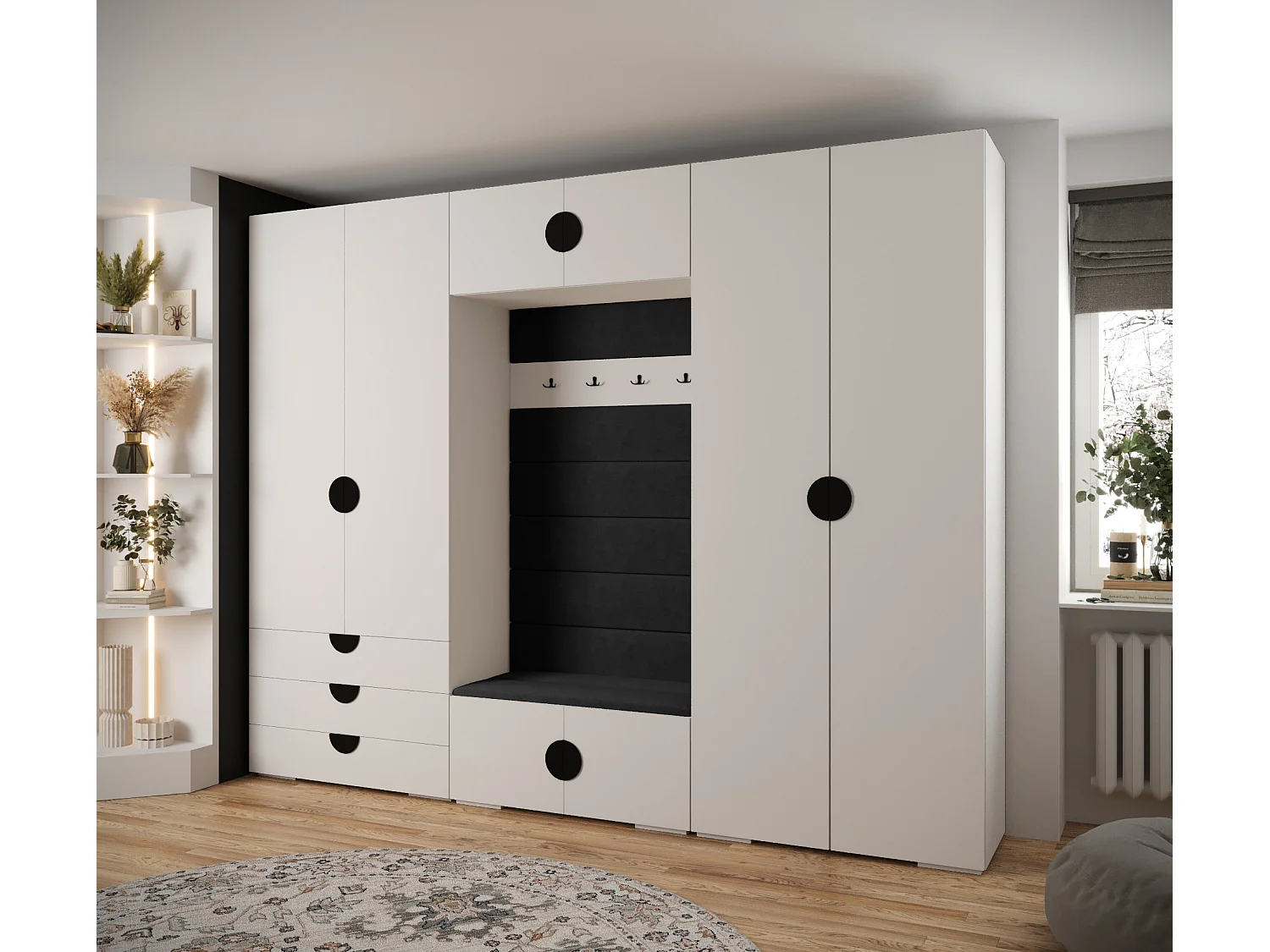 Armoire à portes battantes Inova 4 ensemble 14