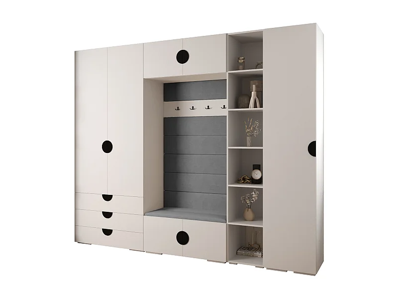 Armoire à portes battantes Inova 4 ensemble 11