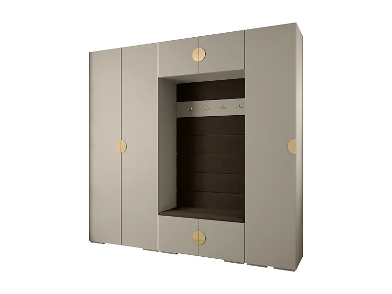Armoire à portes battantes Inova 4 ensemble 8