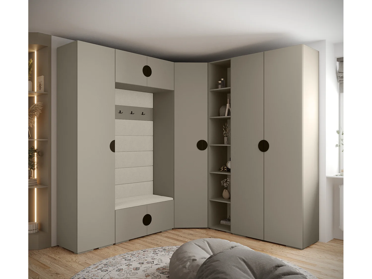 Armoire à portes battantes Inova 4 ensemble 2