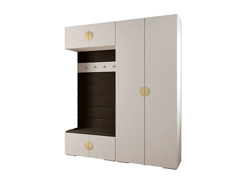 Armoire à portes battantes Inova 4 ensemble 18