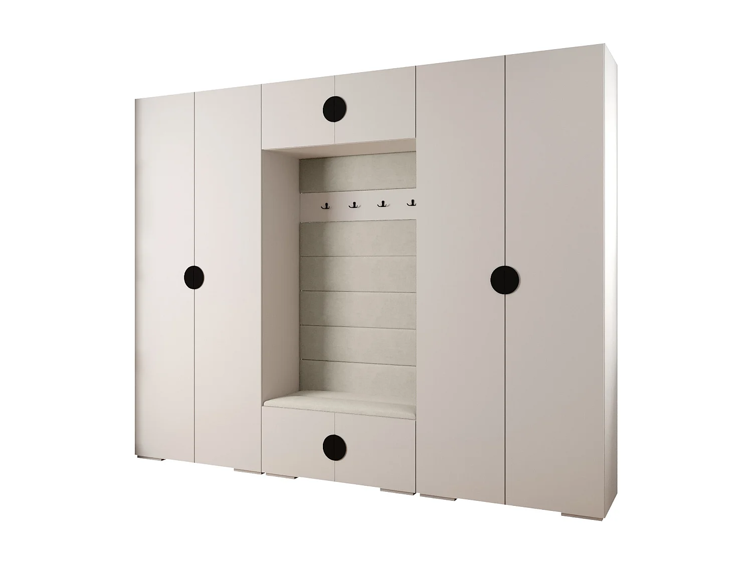 Armoire à portes battantes Inova 4 ensemble 9