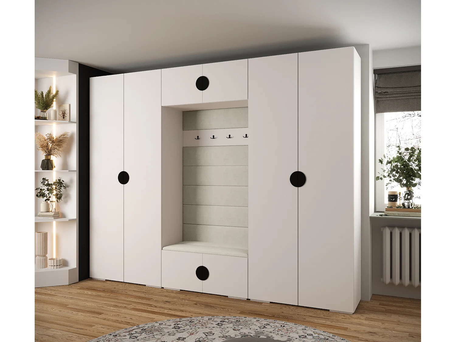 Armoire à portes battantes Inova 4 ensemble 9