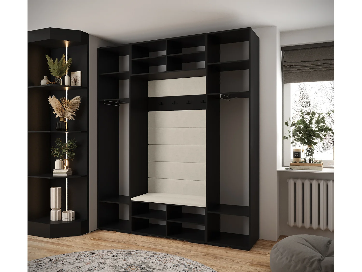 Armoire à portes battantes Inova 4 ensemble 13