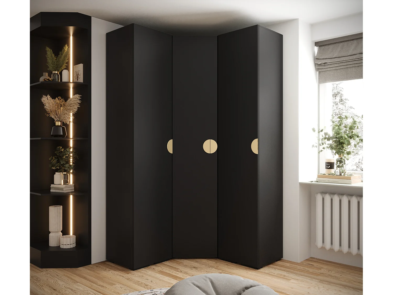 Armadio con ante battenti Inova 4 set 4