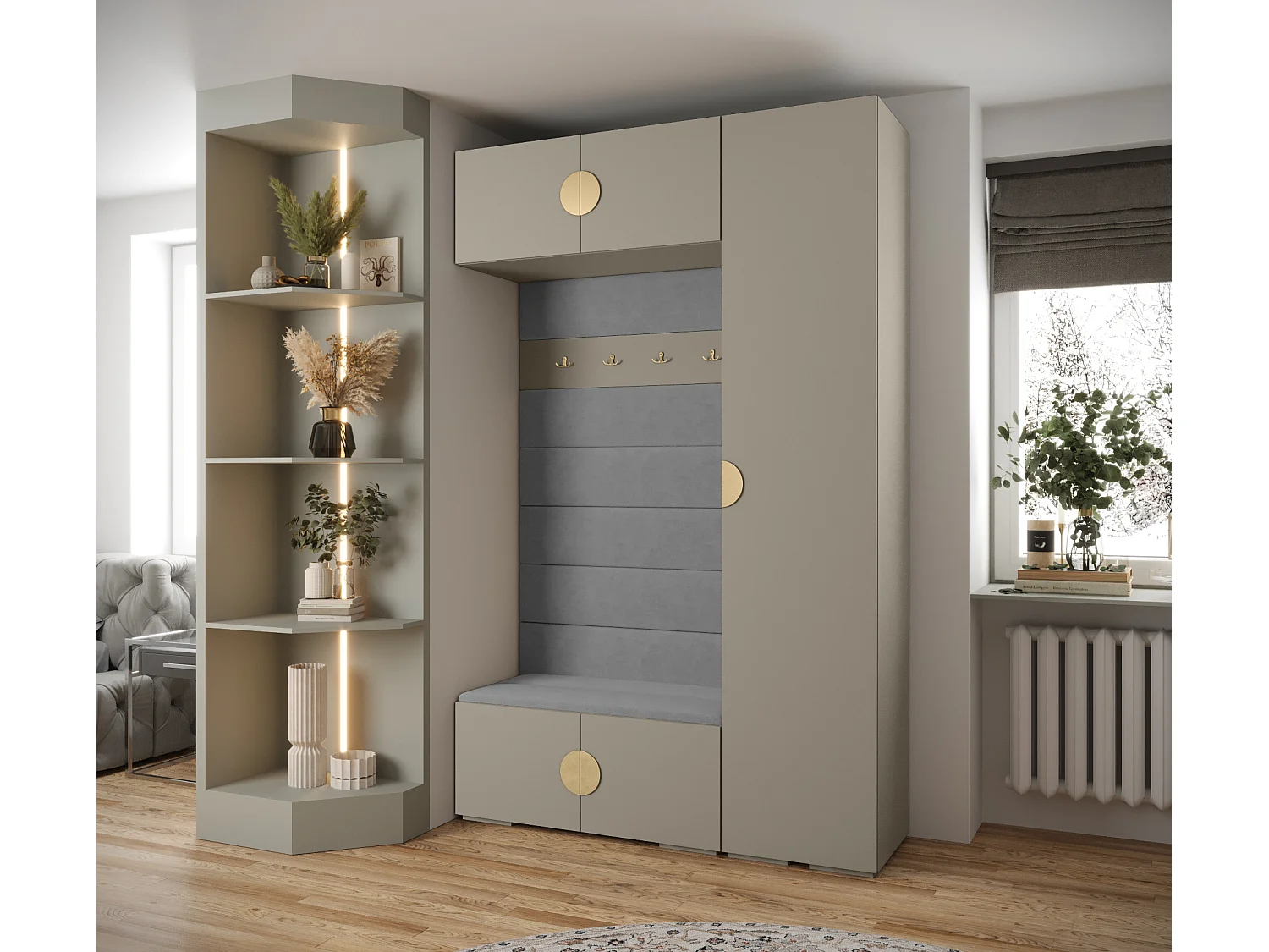 Armoire à portes battantes Inova 4 ensemble 19