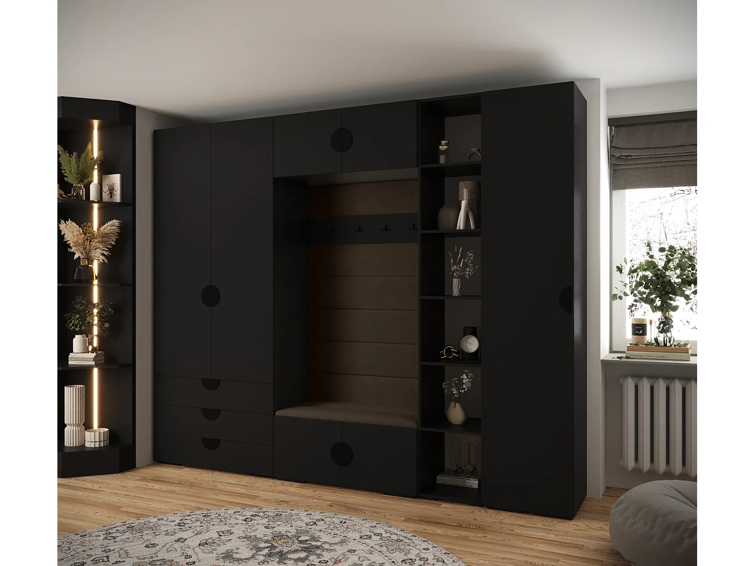 Armoire à portes battantes Inova 4 ensemble 11