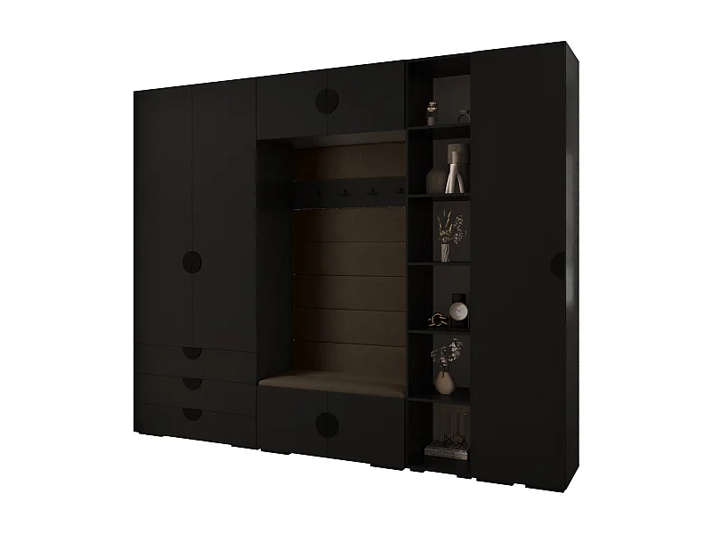 Armoire à portes battantes Inova 4 ensemble 11