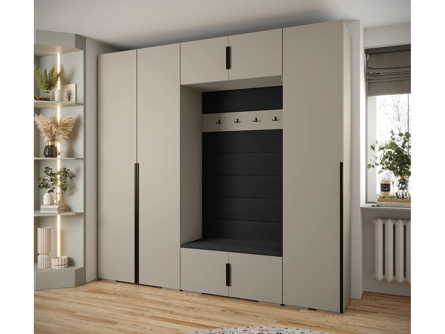 Armoire à portes battantes Inova 1 ensemble 8