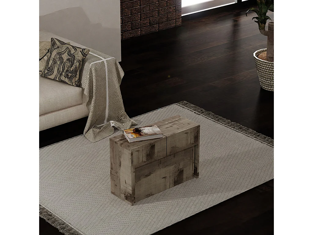 Sitzbank/Sitzfläche bis zu 3 Meter ausziehbar mit integriertem Verlängerungsfach 65 x 25 x 45 cm