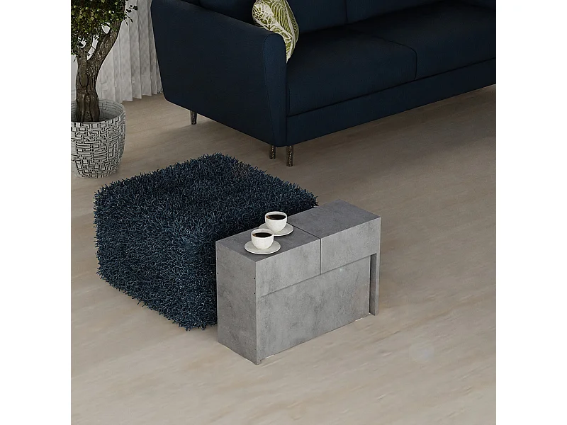 Sitzbank/Sitzfläche bis zu 3 Meter ausziehbar mit integriertem Verlängerungsfach 65 x 25 x 45 cm