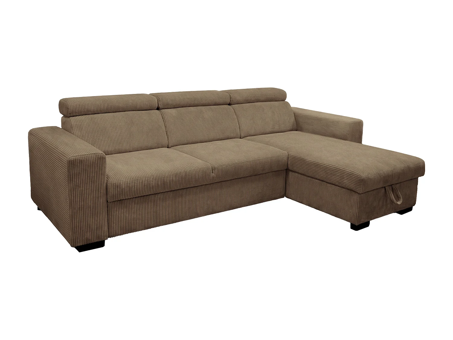 Canapé d’angle moderne et confortable Nicole – pratique et élégant