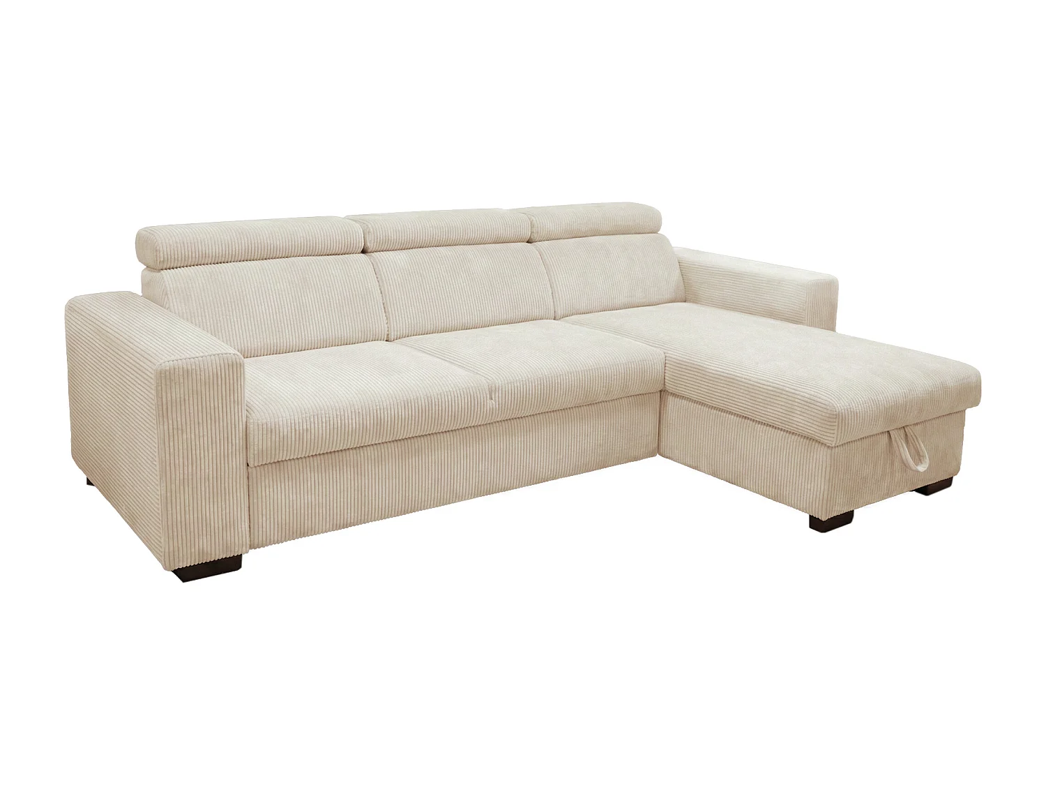 Canapé d’angle moderne et confortable Nicole – pratique et élégant