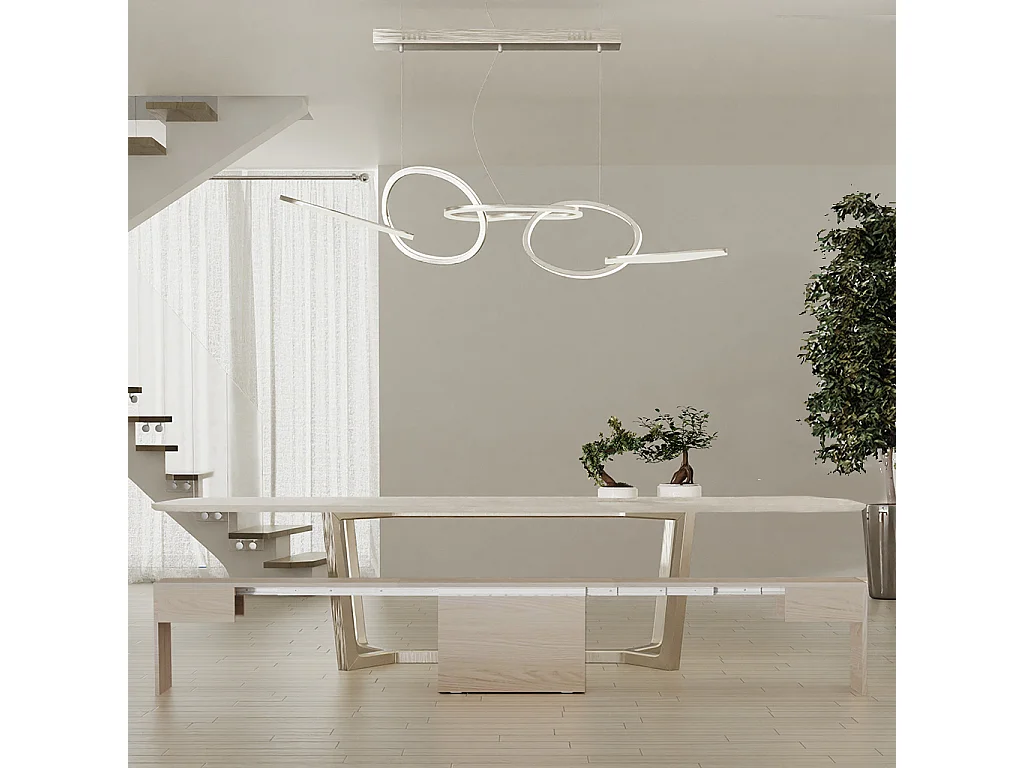 Sitzbank/Sitzfläche bis zu 3 Meter ausziehbar mit integriertem Verlängerungsfach 65 x 25 x 45 cm