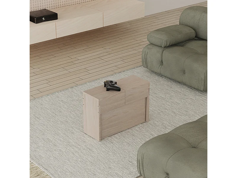 Sitzbank/Sitzfläche bis zu 3 Meter ausziehbar mit integriertem Verlängerungsfach 65 x 25 x 45 cm