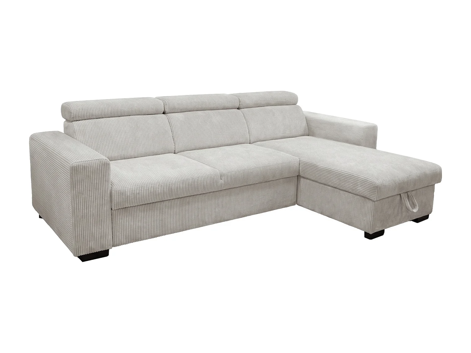 Canapé d’angle moderne et confortable Nicole – pratique et élégant