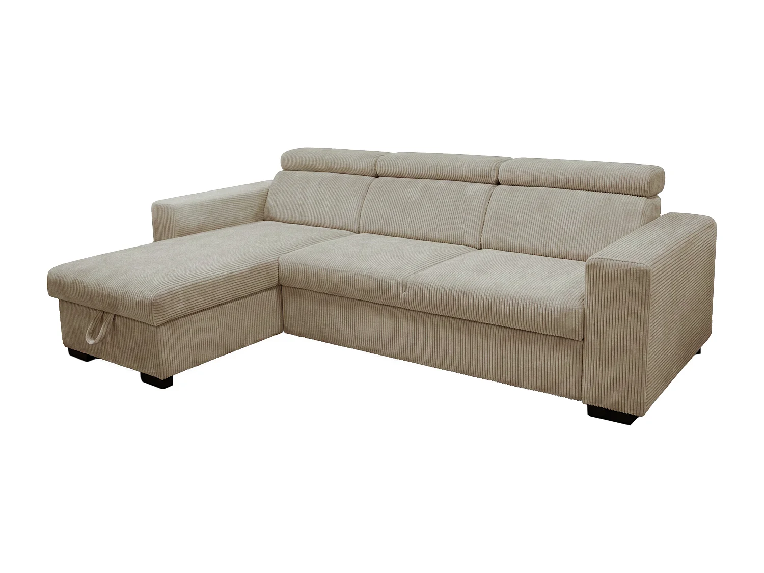 Canapé d’angle moderne et confortable Nicole – pratique et élégant