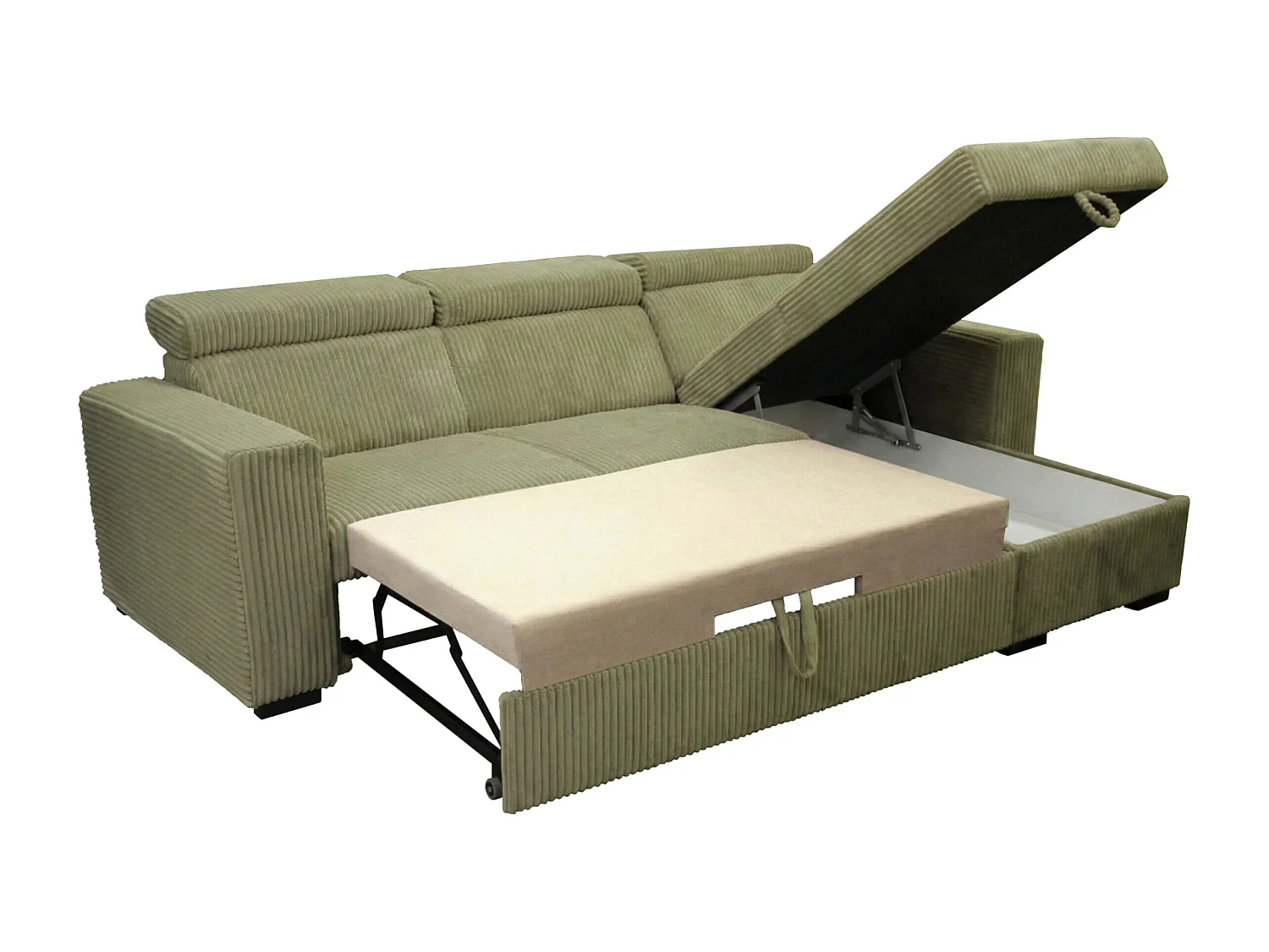 Canapé d’angle moderne et confortable Nicole – pratique et élégant