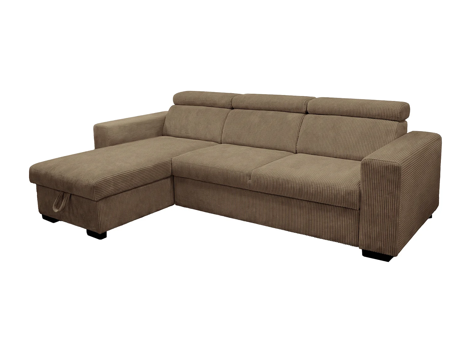 Canapé d’angle moderne et confortable Nicole – pratique et élégant