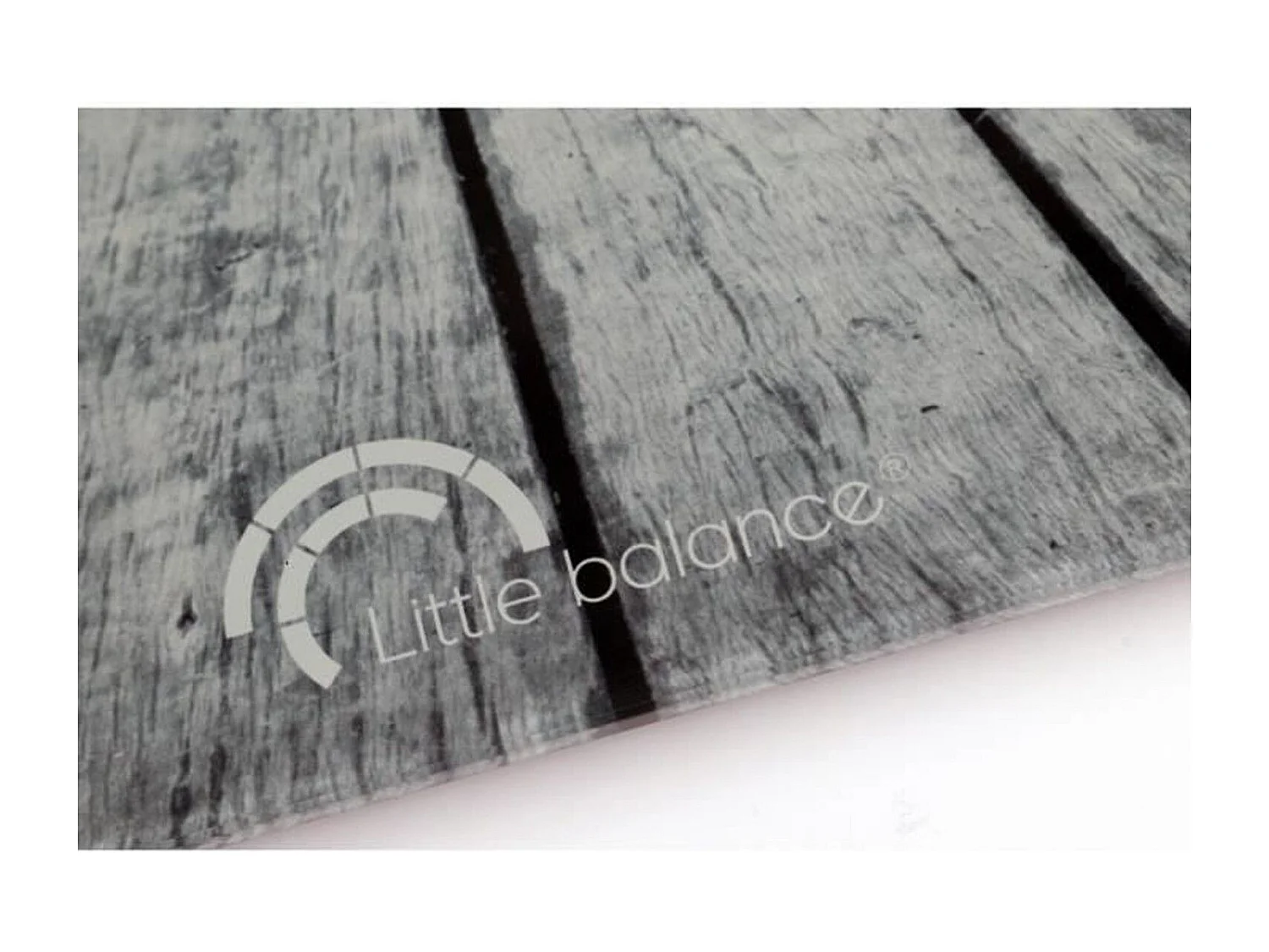 Personenweegschaal Little Balance 8107 Ponton gehard glas 30x30 cm kustmotief 180 kg nauwkeurigheid 100 g LCD-scherm