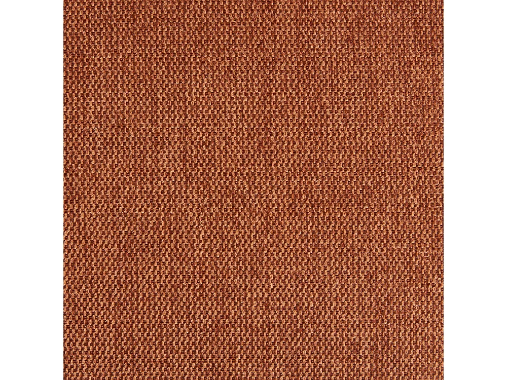 Canapé convertible clic-clac 3 places en tissu orange EMMA