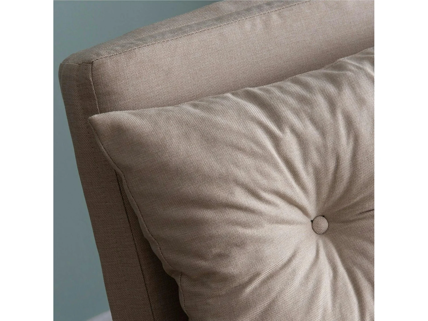 Fauteuil convertible écru 1 place couchage 175 cm MODI