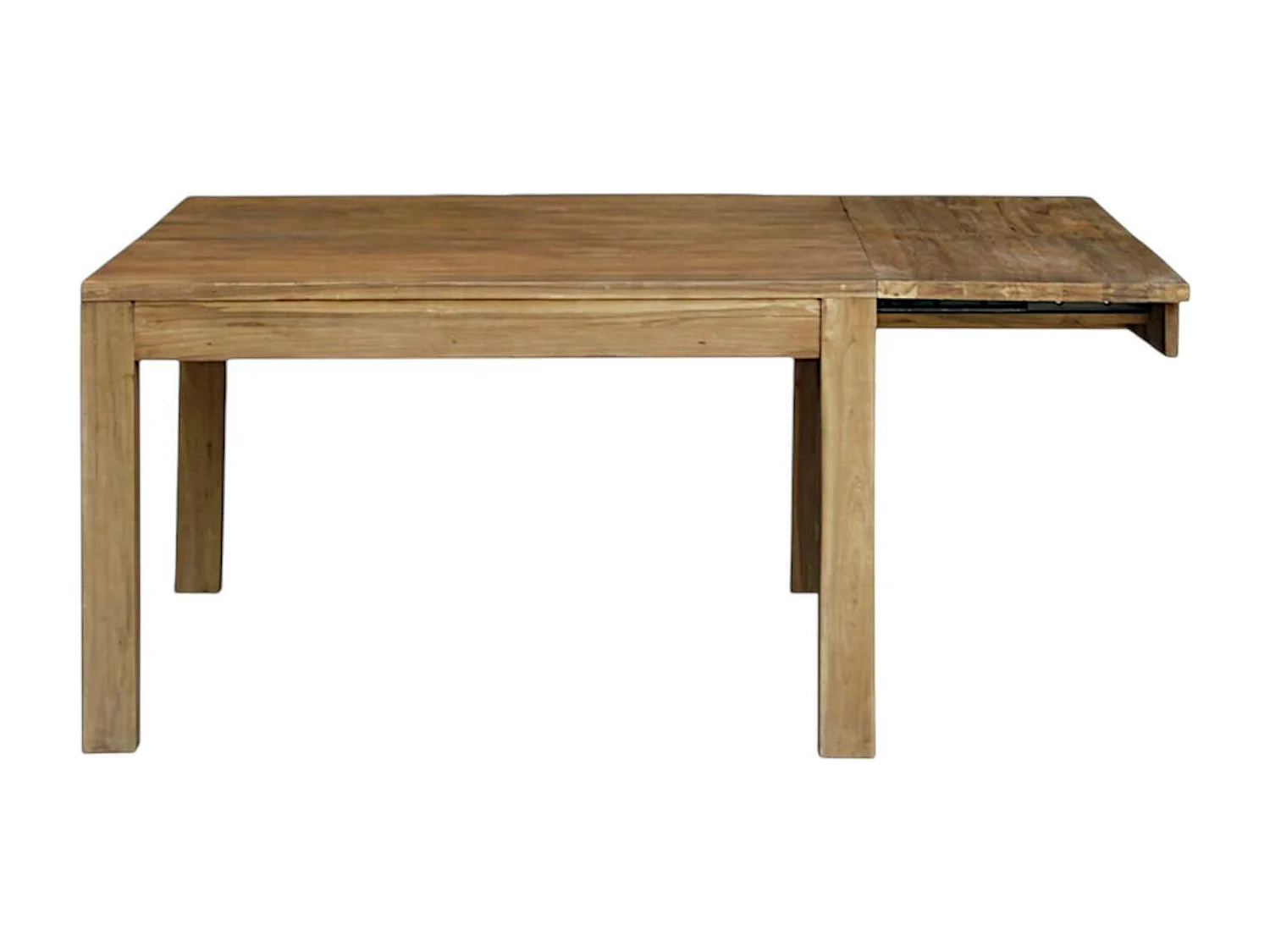 Table extensible en bois recyclé de teck 160-210 cm VADOD