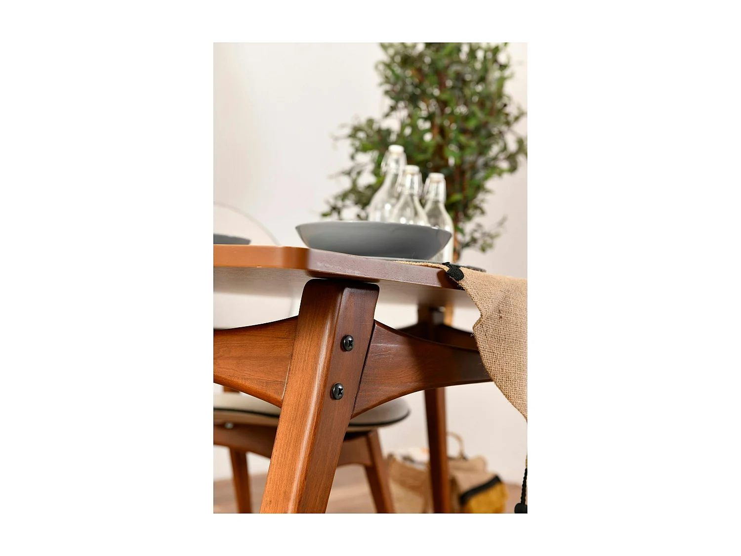 Ensemble salle à manger vintage - 4 places SITIA