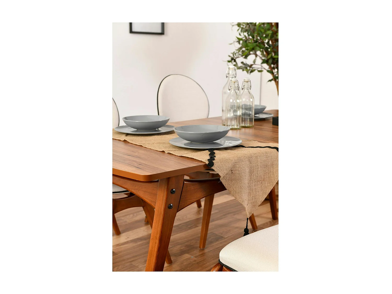 Ensemble salle à manger vintage - 4 places SITIA