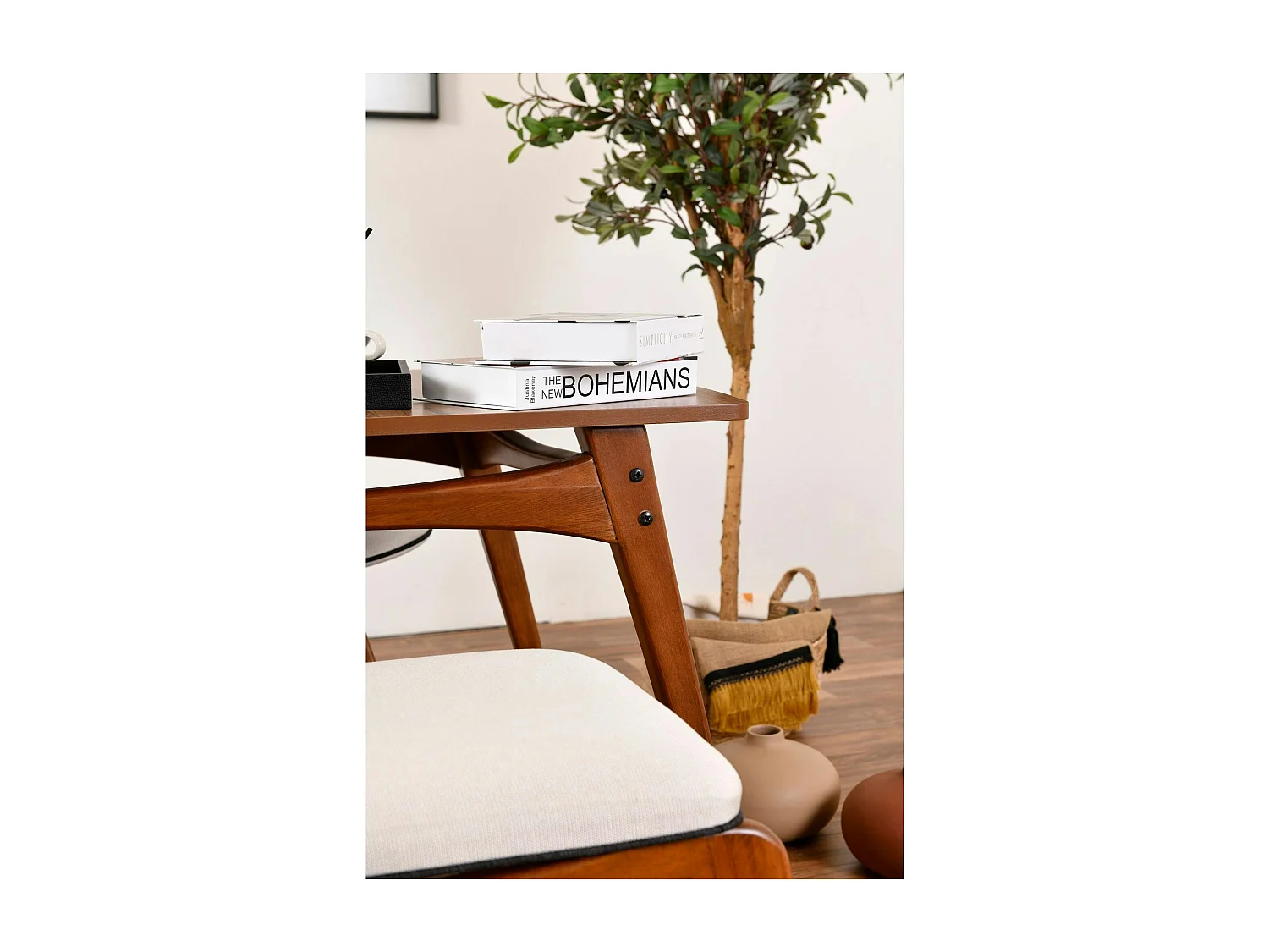 Ensemble salle à manger vintage - 4 places SITIA