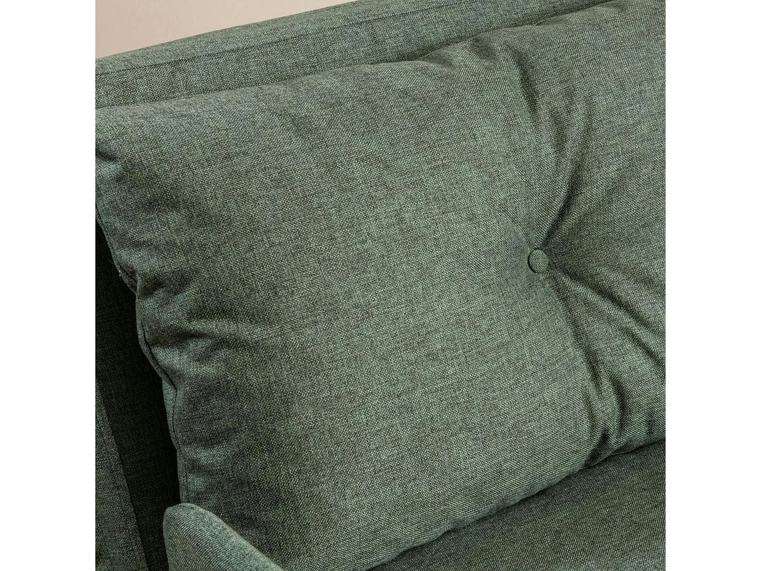 Fauteuil convertible vert 1 place couchage 190 cm LOJA