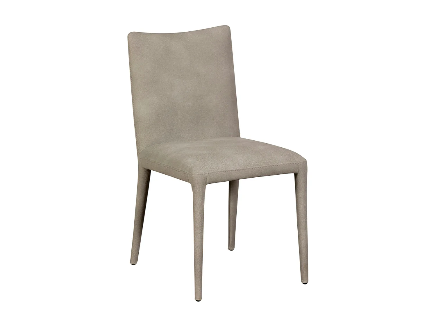 Chaise taupe moderne tout tissu (lot de 2) TREVI