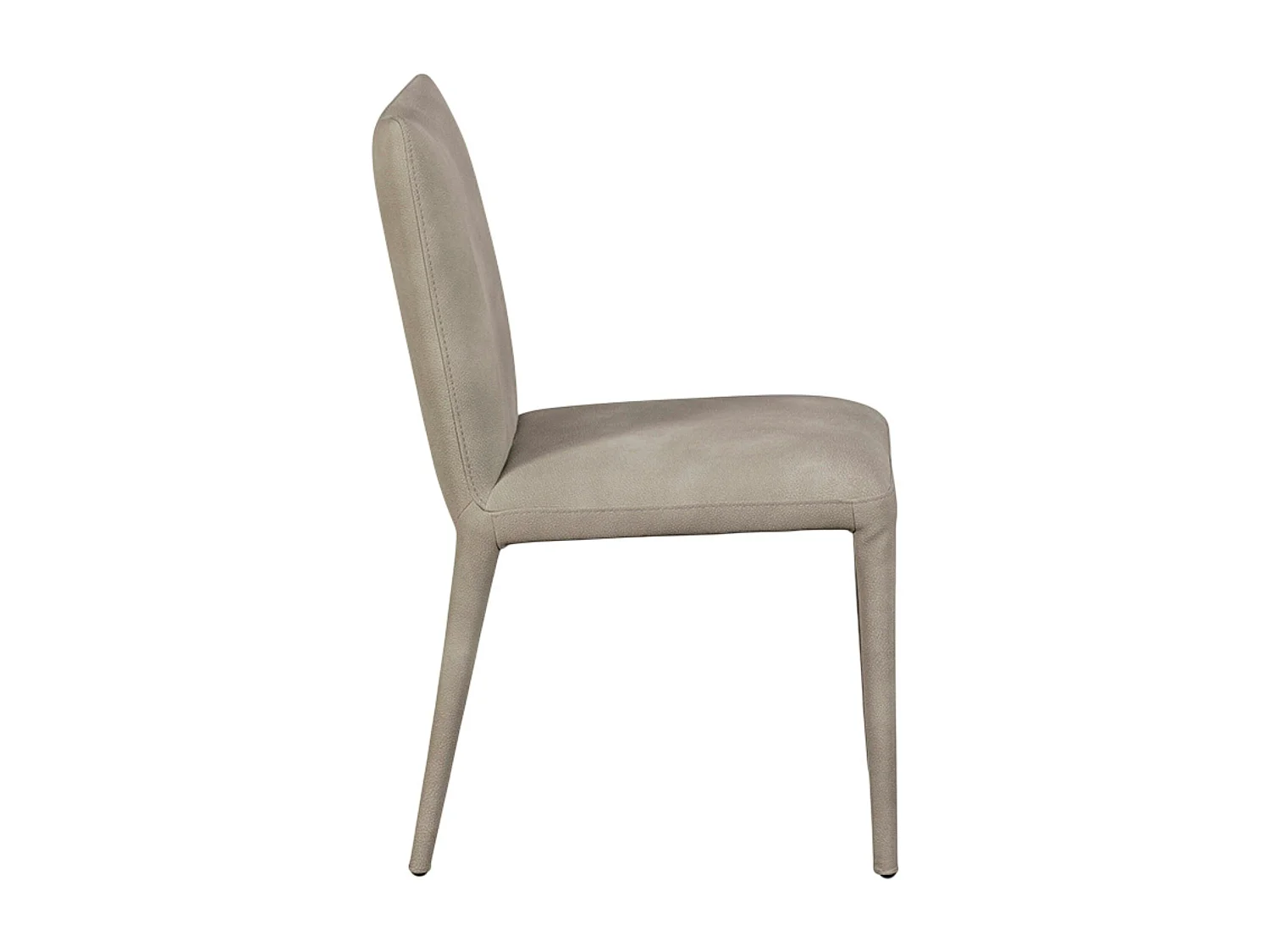 Chaise taupe moderne tout tissu (lot de 2) TREVI