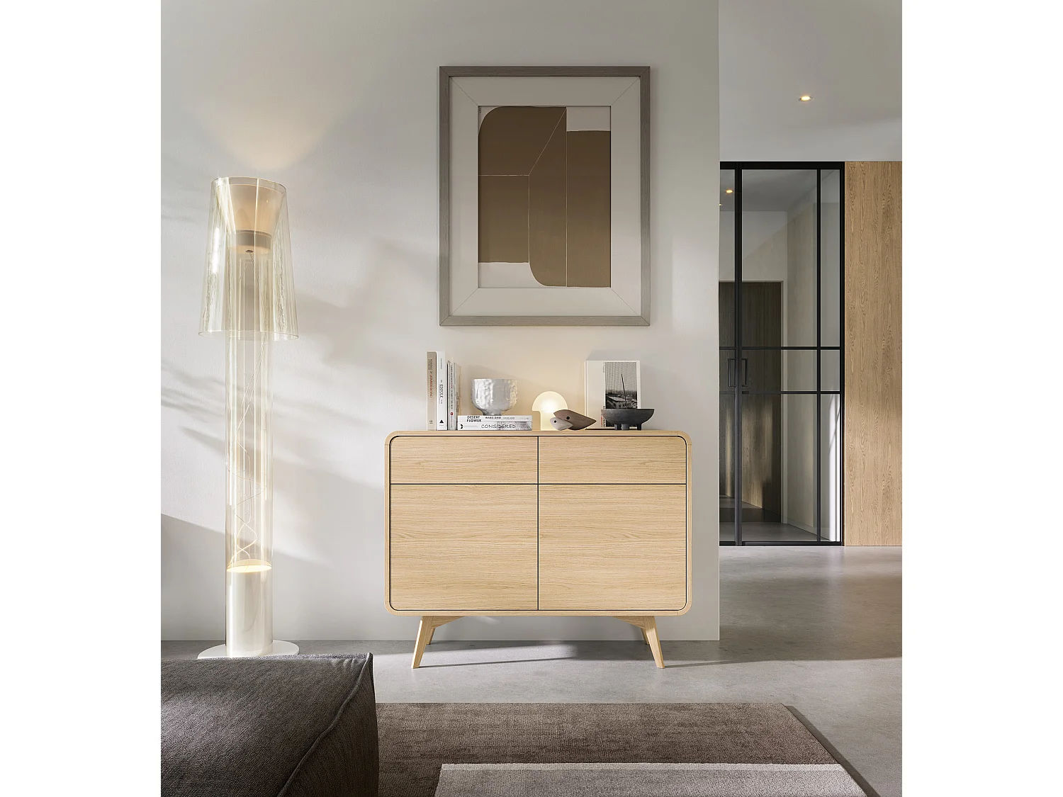 Buffet, Chêne Vincenza, 108 X 54 X 39 Cm