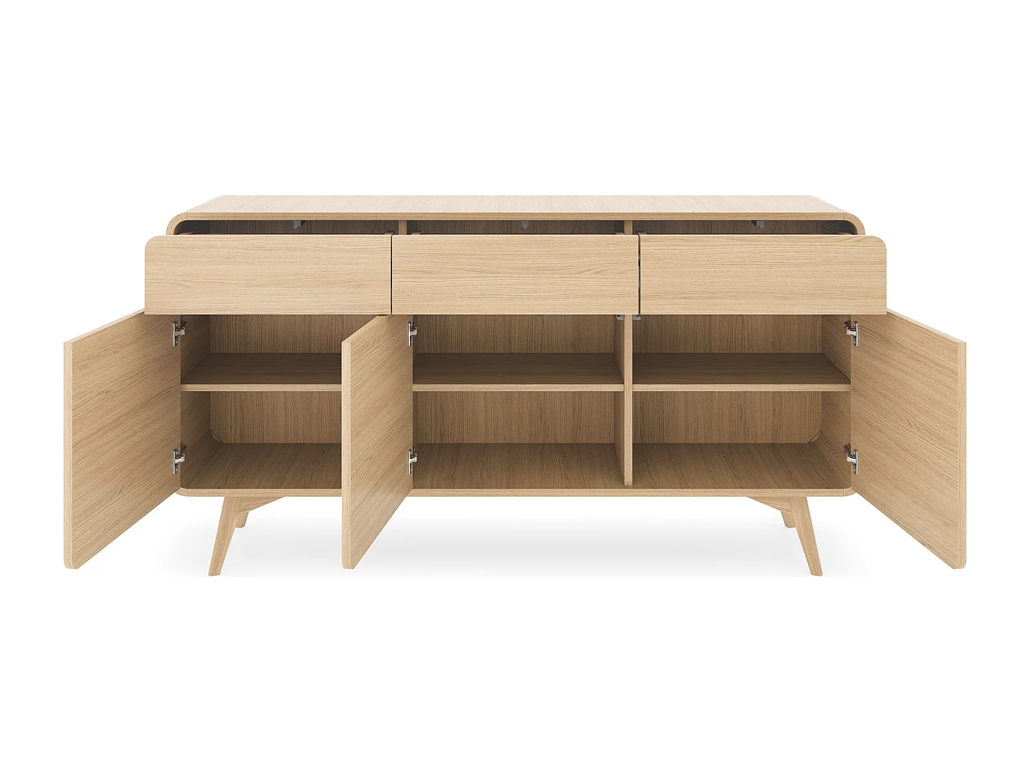 Buffet, Chêne Vincenza, 160 X 84 X 39 Cm