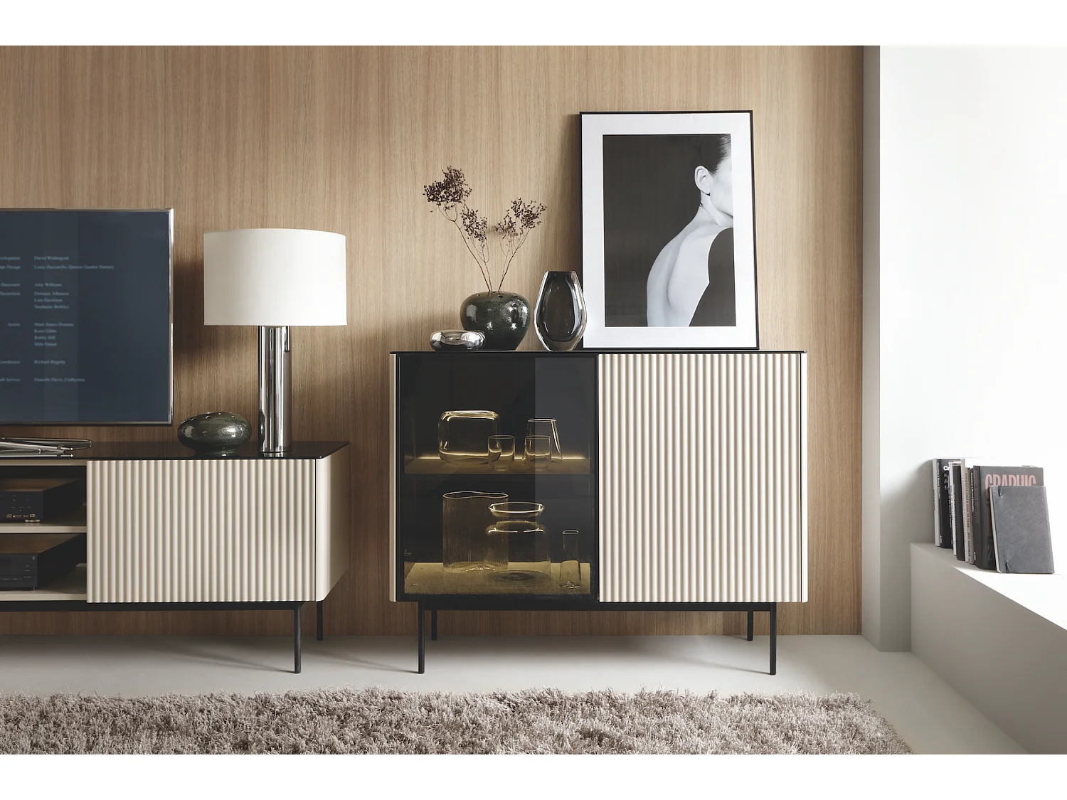 Buffet, Cachemire, 107 X 84 X 39 Cm