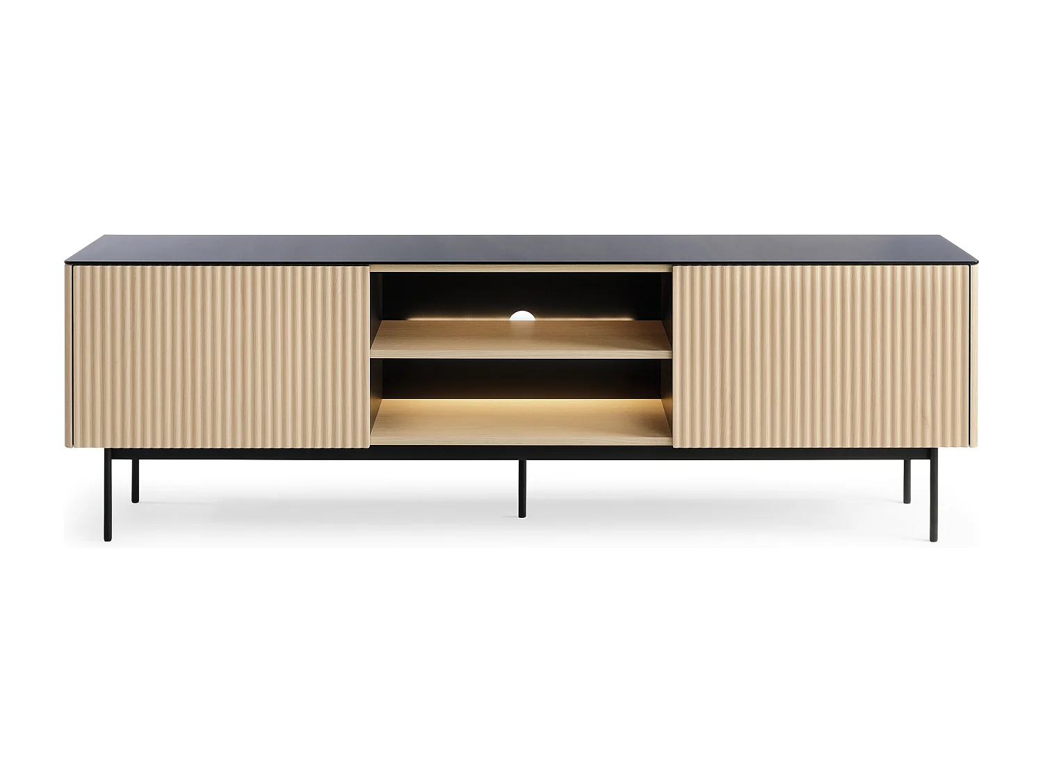 TV-Schrank, Eiche Vicenza, 180 x 52 x 39 cm