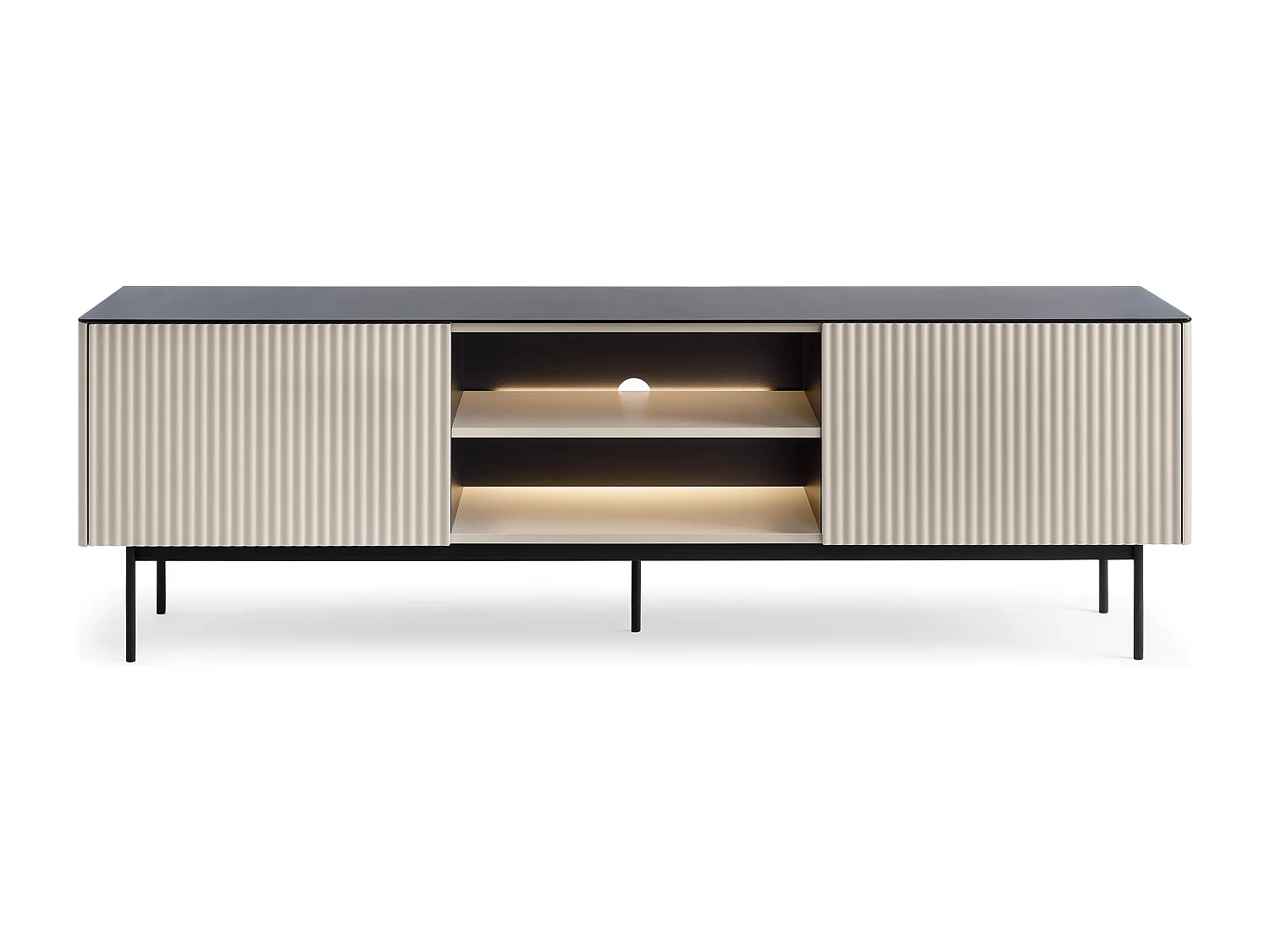 TV-Schrank, Kaschmir, 180 x 52 x 39 cm