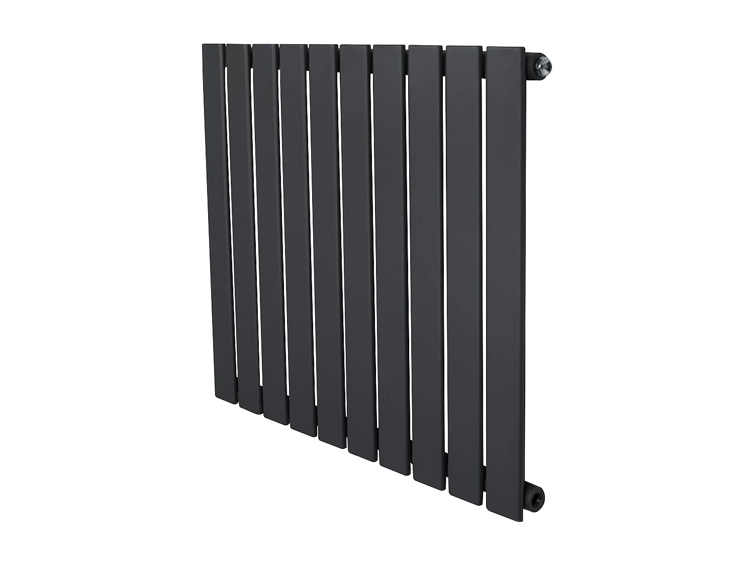 Traditionele 4-Kolom Radiator - 300 x 1010 mm - Antraciet Grijs